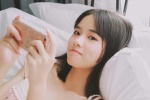 床上美女清凉性感私房写真
