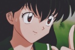 Inuyasha Higurashi Kagome's self-cut head