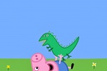 Peppa Pig cartoon mobile wallpaper
