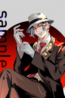 Demon Slayer cartoon hand-painted mobile wallpaper