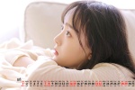 2021年8月清纯美女桌面日历壁纸