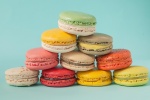 Delicious macarons afternoon tea pictures desktop wallpaper