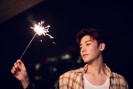 Hou Minghao's handsome night scene fireworks photo