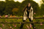 Angelababy winter forest sexy photo