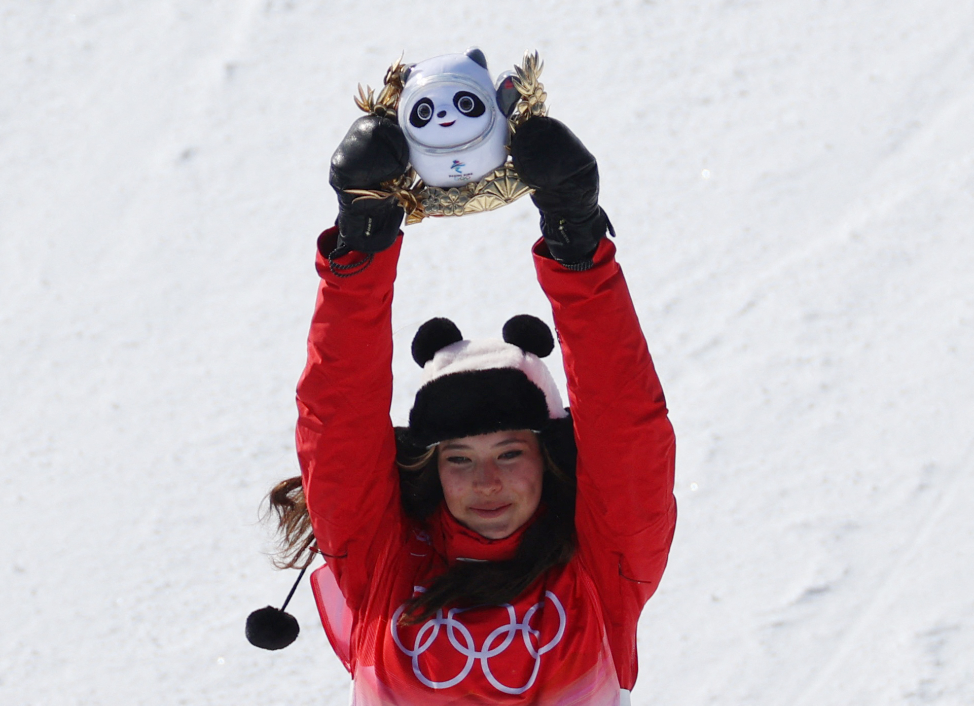 熊猫帽冬奥会图片