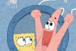 Spongebob cartoon style wallpaper