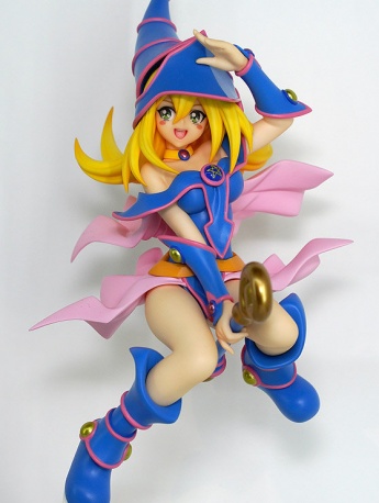 遊戲王黑魔導女孩手辦實體樣品圖