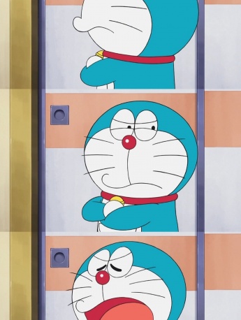Doraemon fun splicing mobile wallpaper