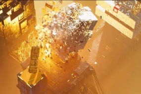 ABRISS mechanical style computer wallpaper