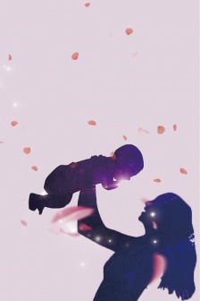 Happy Mother's Day HD Beautiful Illustration Picture