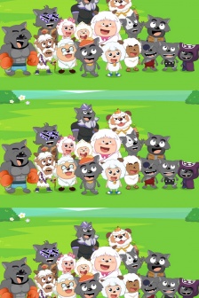 喜洋洋灰太狼手機壁紙