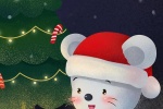 Christmas illustration cartoon pictures mobile wallpaper
