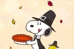 史努比感恩节主题手机壁纸