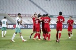 HD pictures of the national football team's draw with Saudi Arabia