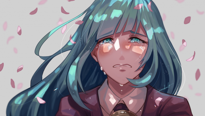 The character computer wallpaper of Spell Attack Miwa Kasumi