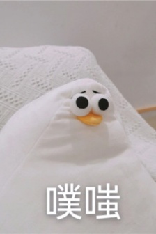 超沙雕的玩偶公仔鴨表情包