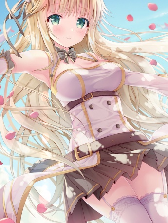 性感絲襪美女動漫手機壁紙