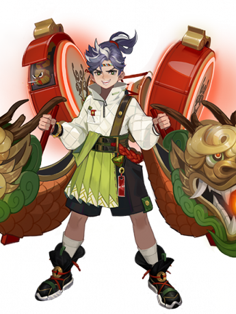 王者荣耀蒙犽龙鼓争鸣皮肤细节展示