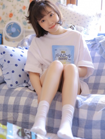短髮美女小清新私房寫真照