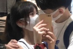 Campus college style couple avatar pictures