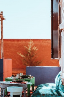 Unique city scenery architecture mobile wallpaper