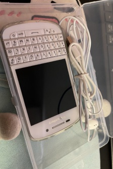 BlackBerry Q10 real machine picture