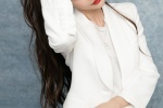 angelababy白色西装时尚写真图片