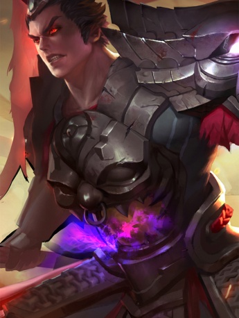 King of glory Lu Bu mobile wallpaper