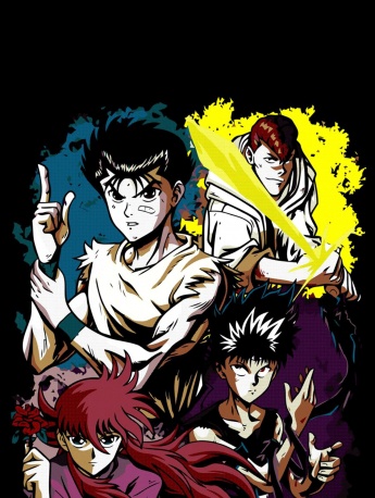 幽遊白書主題創意手機壁紙