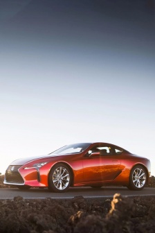 Lexus LC500h HD wallpaper