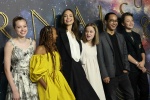 Angelina Jolie and the Family UK Premiere