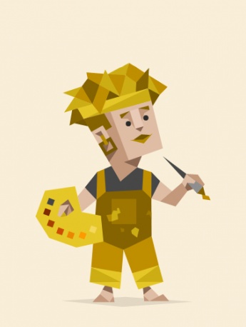 Explorer personality cartoon image