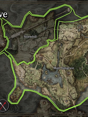 艾尔登法环宁姆格福地图全貌