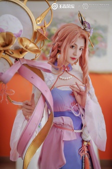 King of Glory Wang Zhaojun Chinese Valentine's Day skin cos feature film