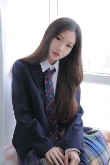 沈阳校花美女性感制服写真