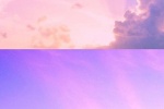 Pink and purple sky clouds mobile wallpaper