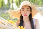 Fresh summer straw hat beauty wallpaper picture