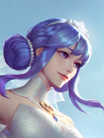 League of Legends Mobile Game Crystal Rose Avatar