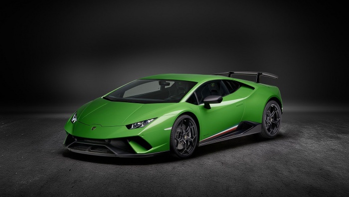 Green Lamborghini Huracan Picture Wallpaper