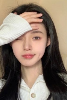 很有氛围感的涨粉女生头像