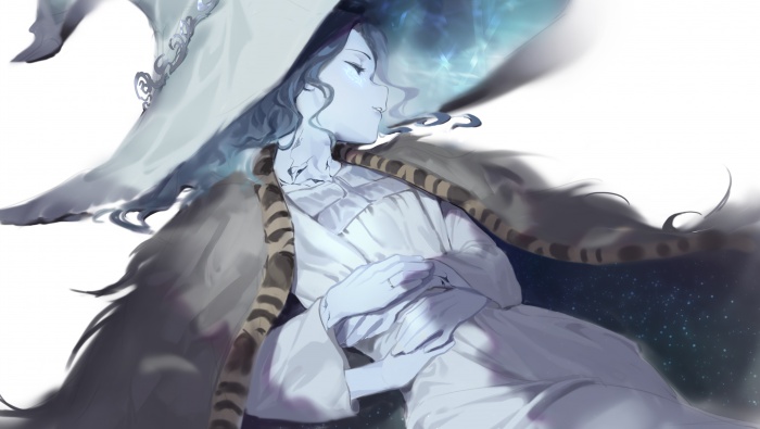 艾爾登法環魔女菈妮手繪電腦壁紙