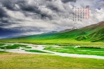 March 2022 green nature scenery desktop calendar wallpaper