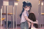 Anime beauty cute girl pictures desktop wallpaper