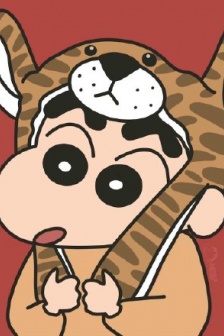 蜡笔小新虎年头像