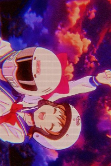 爆音少女像素风手机壁纸