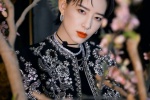 李斯丹妮刺绣宫廷风时尚性感写真