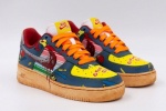 Partial details of the Nike Air Force 1 Chucky model
