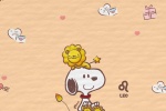 Snoopy twelve constellations cartoon mobile wallpaper