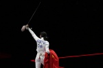 HD pictures of epee athlete Sun Yiwen