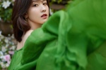 Chen Duling sexy photo in green dress